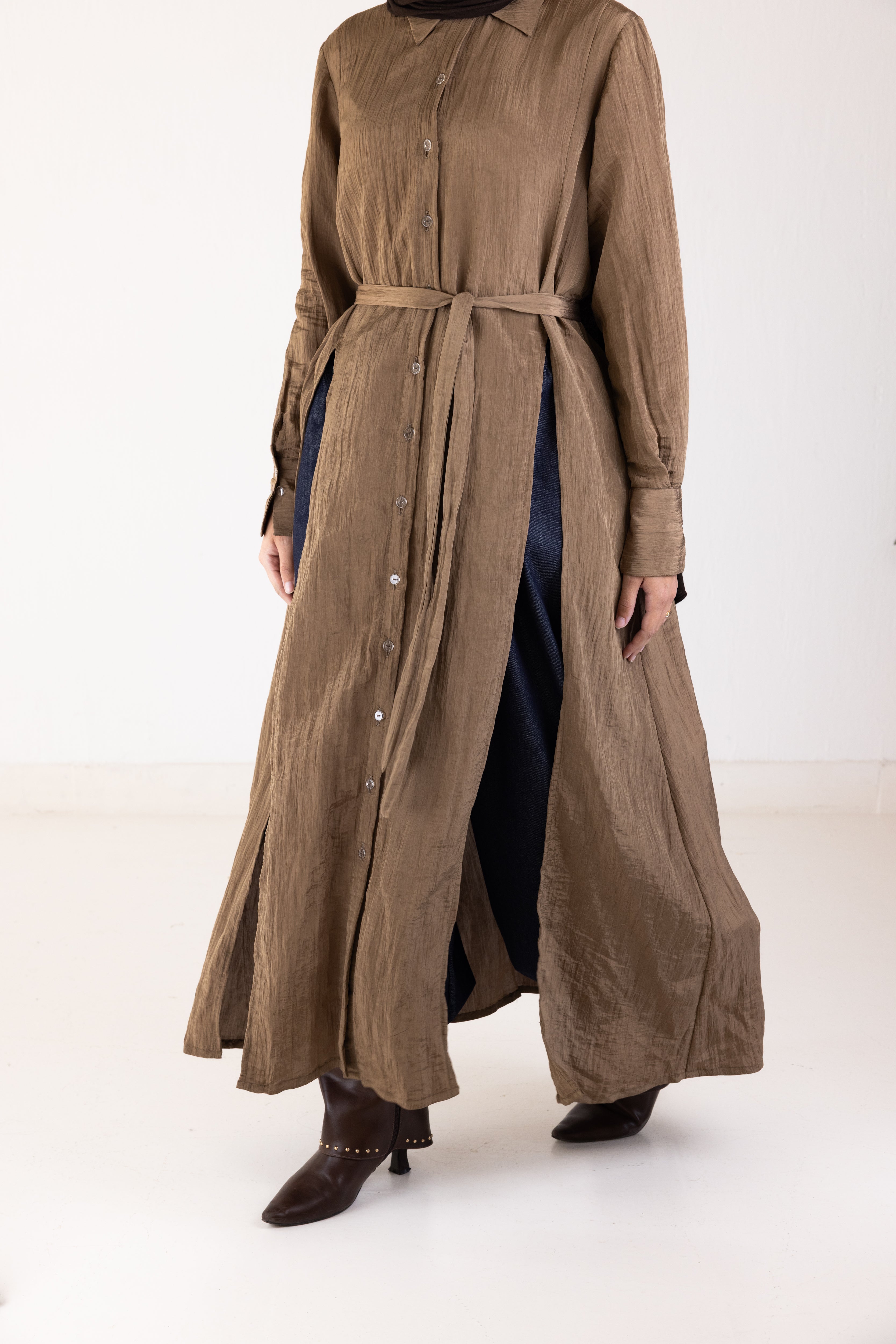 The Crushed Long Shirt