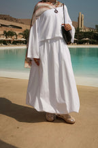 The Bubble Poplin Skirt