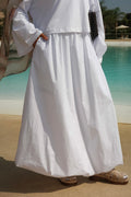 The Bubble Poplin Skirt