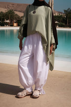 The Pure Linen Ballon Pants