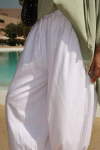 The Pure Linen Ballon Pants
