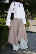 The Checkered Waist-tied Shirt