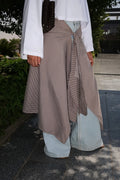 The Checkered Waist-tied Shirt