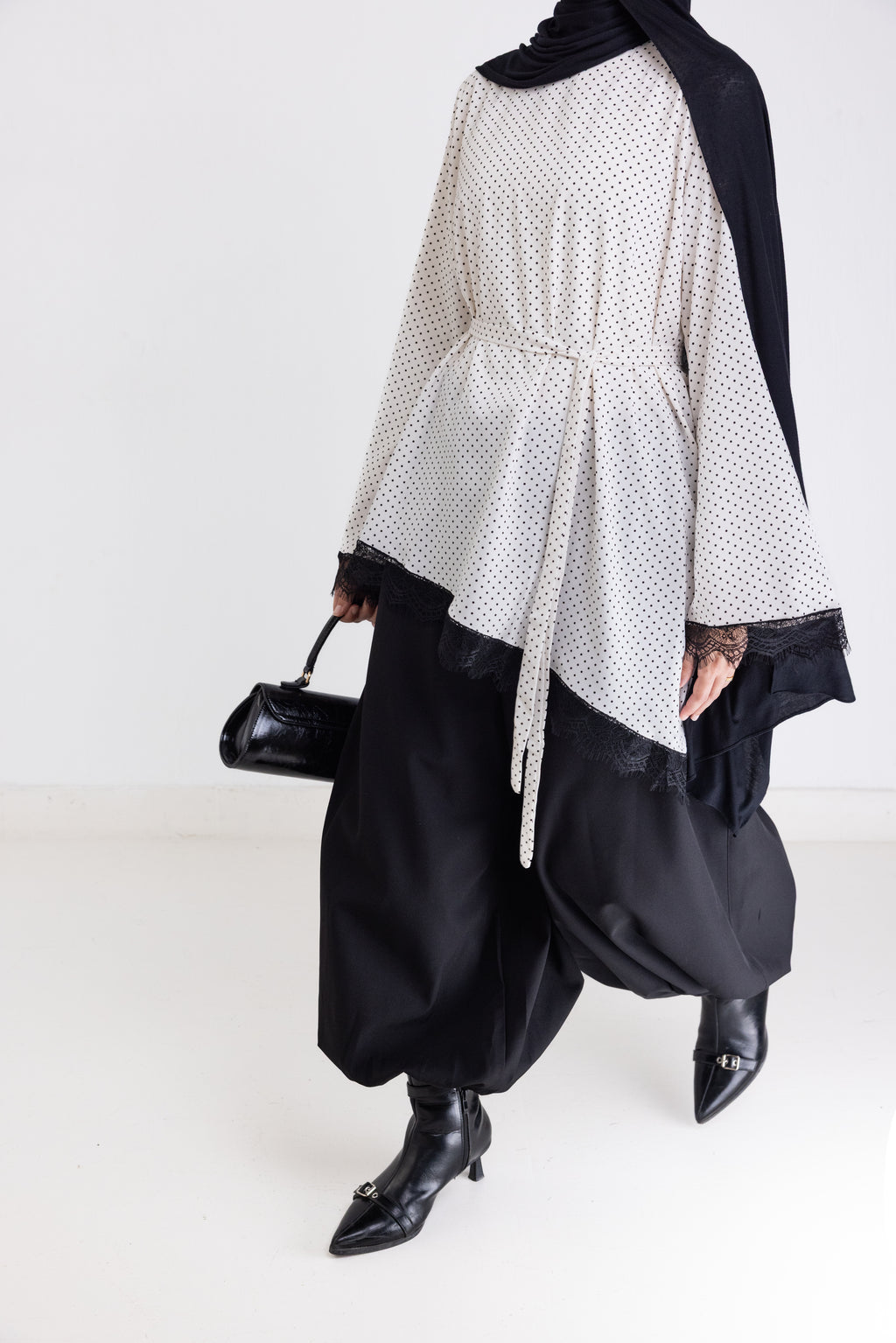 The Polka Dot Asymmetrical Top