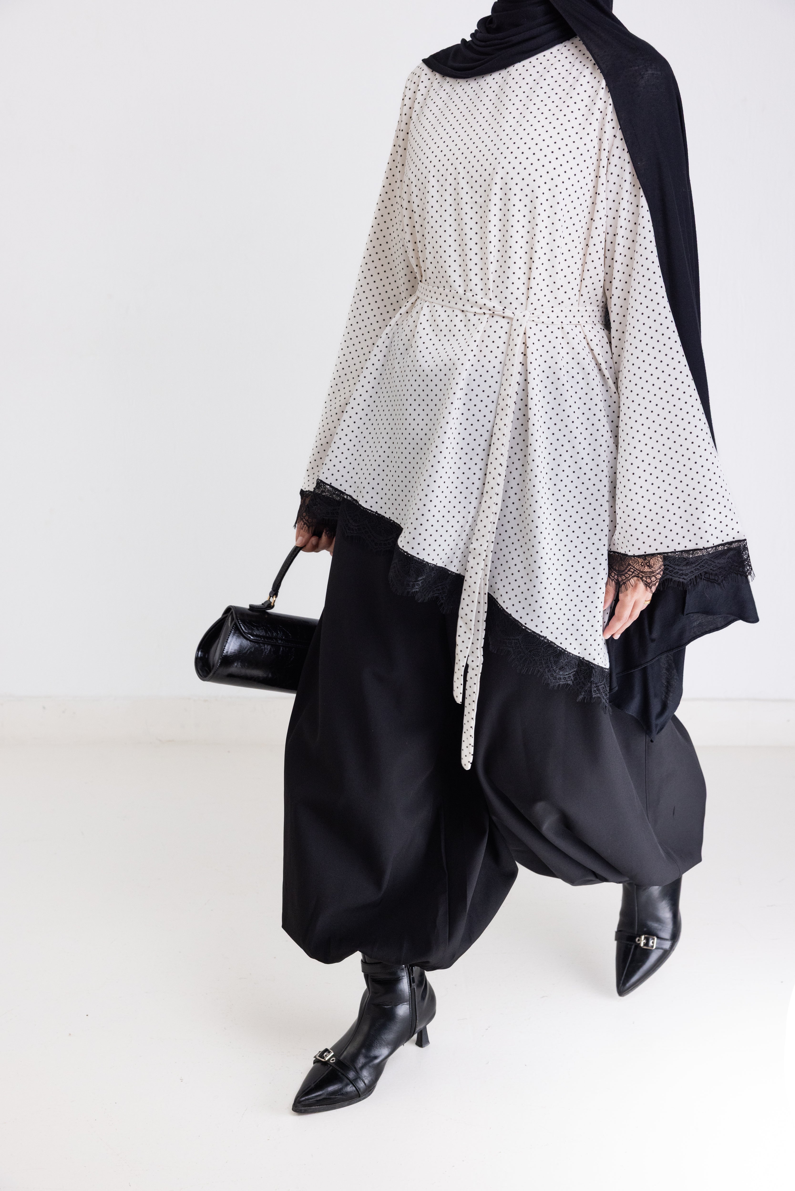 The Polka Dot Asymmetrical Top