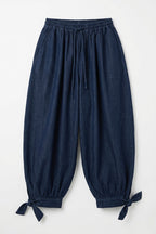 The Really Wide Denim Ballon Pants